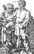 Albrecht Durer The Peasant and His Wife at the Market oil painting artist